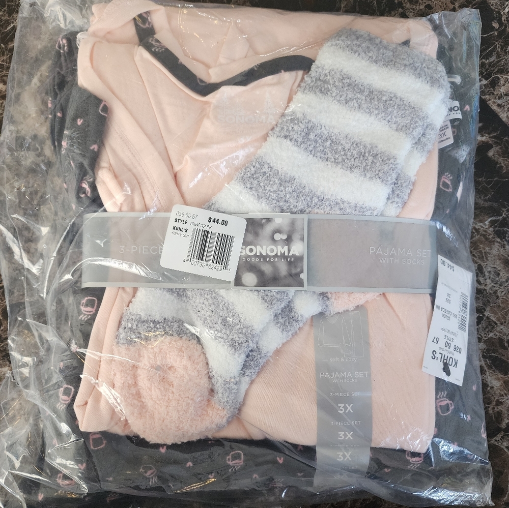 Khols 3pc Pajama Set